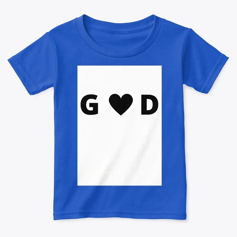 God Is Love Toddlers Tee