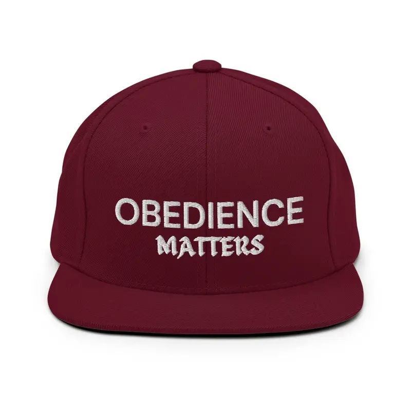 Obedience Matters Snapback