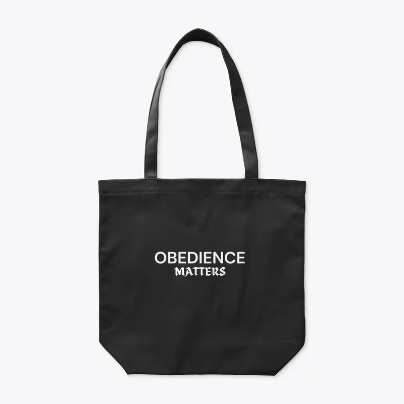 Obedience Matter Organic Tote