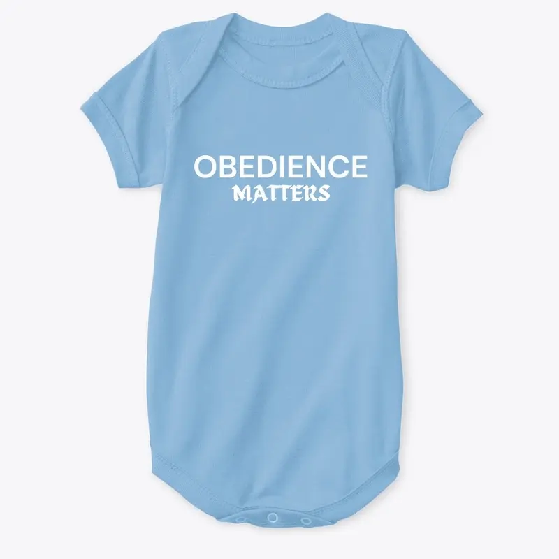 Obedience Matters Onesie