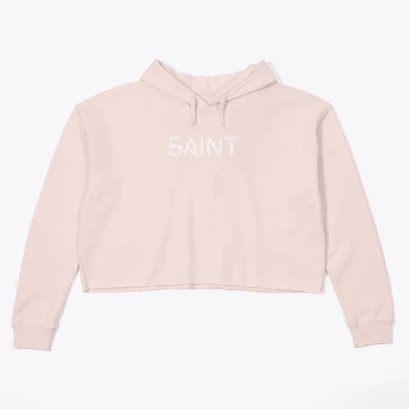 Saint Women's Crop Hoodie