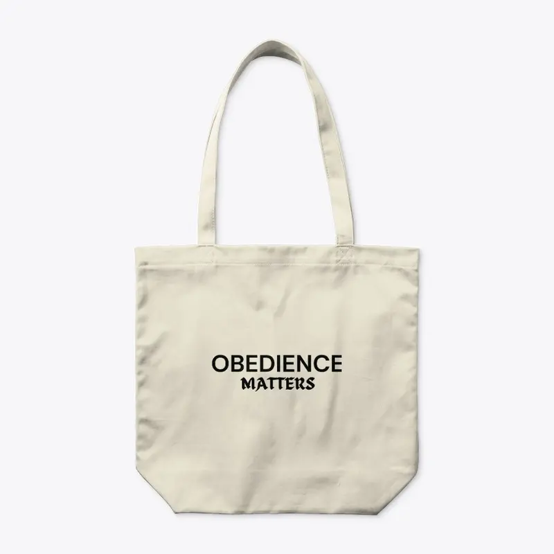 Obedience Organic Tote