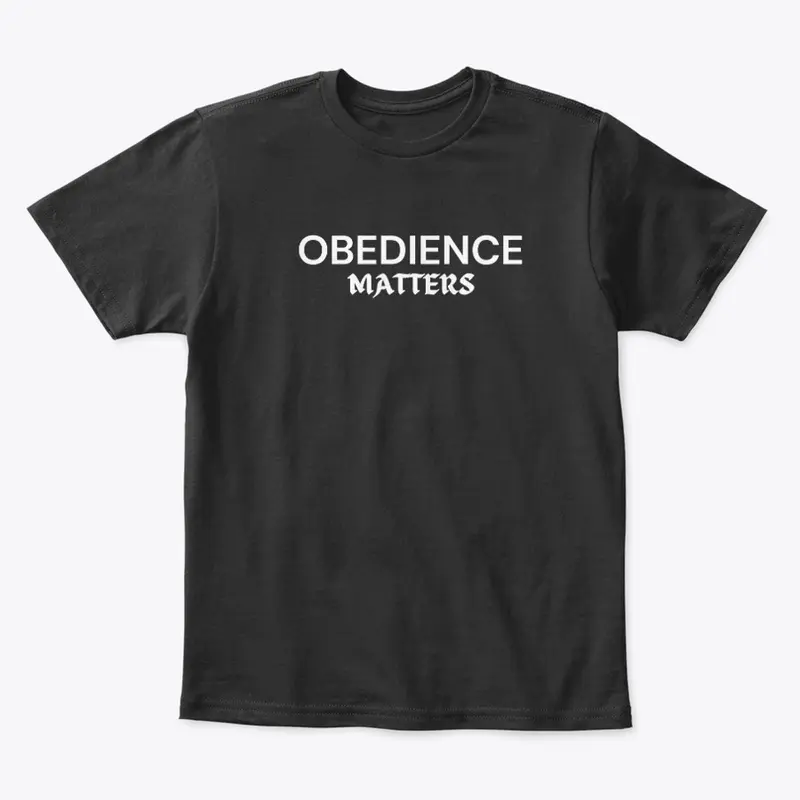 Obedience Matters Kids Tee