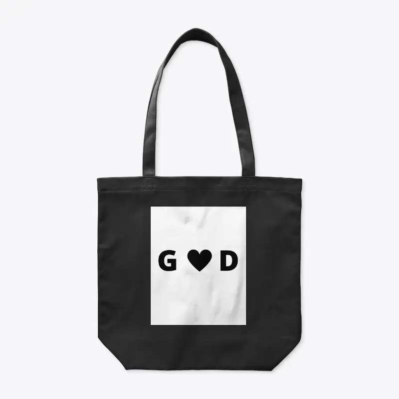 God Is Love Organic Tote