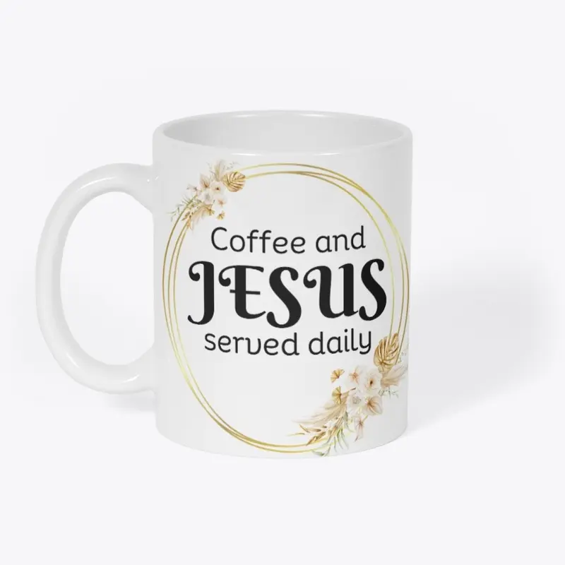 Coffee & Jesus Mug 